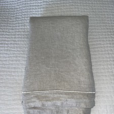 100 Linen Flax Beige Tan Natural DUVET Cover TWIN - Simple  Opulence 70x88  
