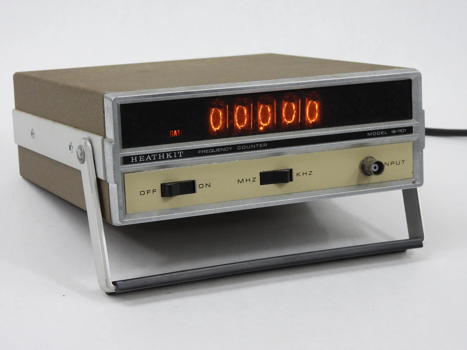 Heathkit IB-1101 Vintage Nixie Tube Display Frequency Counter (nice)