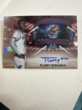 2024-25 Bowman Chrome U Flory Bidunga Campus Visit On Card Auto KANSAS #CVA-FB