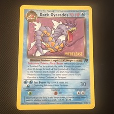 🌊 Dark Gyarados 8/82 - Team Rocket PRERELEASE Promo - WOTC Holo Pokemon Card on eBay