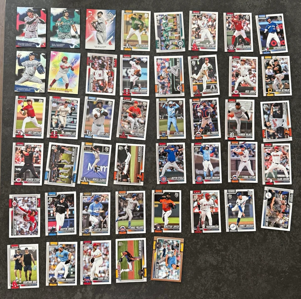 Topps MLB Baseball Trading Cards Lot 45 Karten - Bild 1 von 1