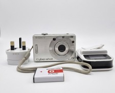 Sony Cyber-shot DSC-W70 7.2 MP Digital Camera Silver - Working