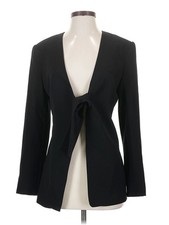 Halston Women Black Kimono 4