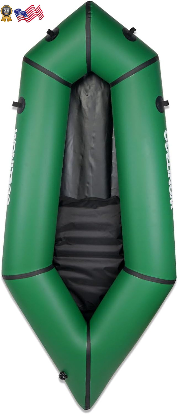 TPU Packraft Inflatable Backpack Raft Lightweight and Portable