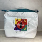 Coca Cola Cooler Bag Bag Camping Holiday Beach 47 x 38 x 20 cm 1986 Vintage