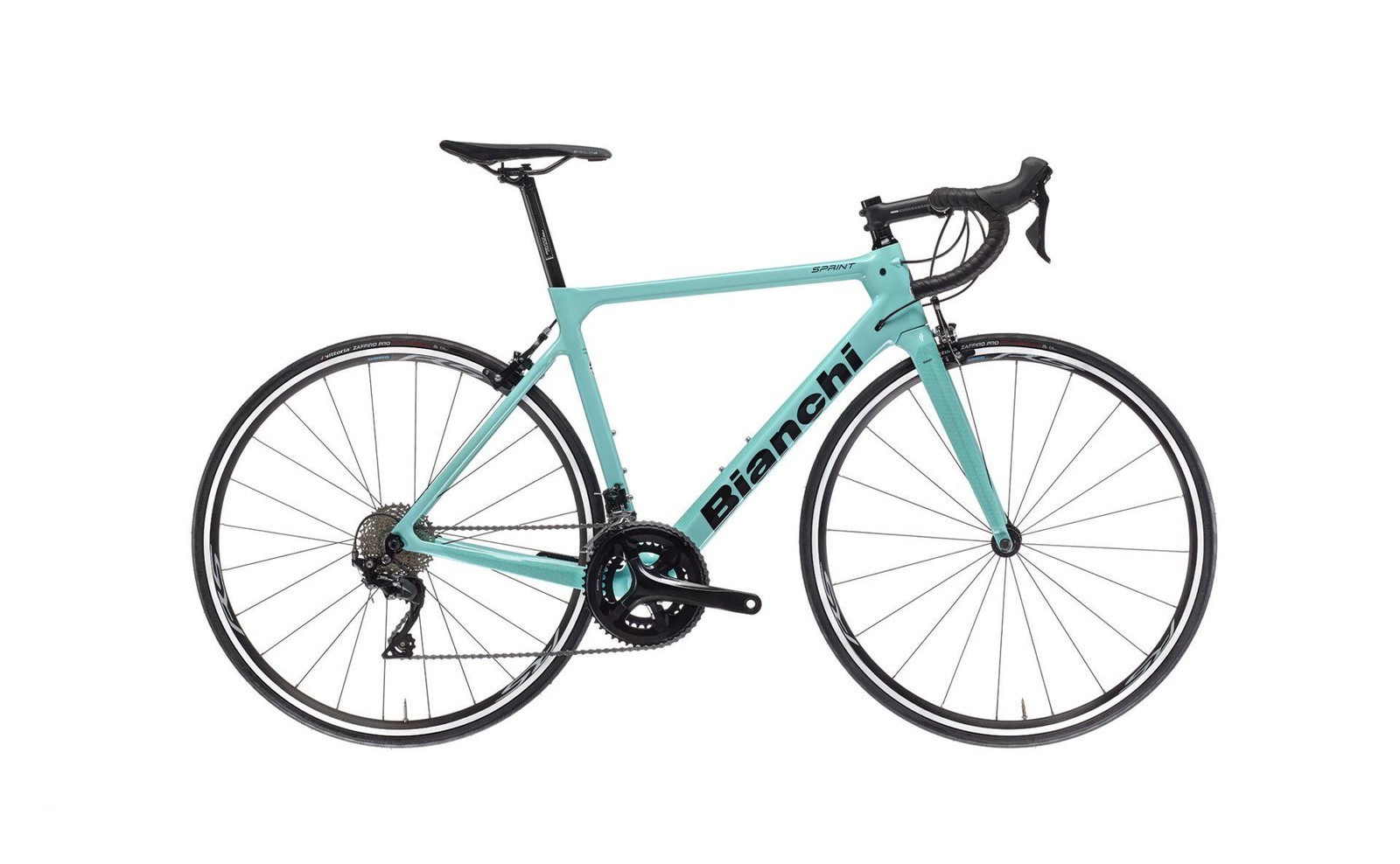 Bianchi Sprint Full Carbon Fork 1-1/8" 1-1/4", 28mm tires co