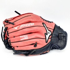 Mizuno Prospect GPP1050Y1D 10.5" Youth Baseball Glove Mitt Red Black RHT