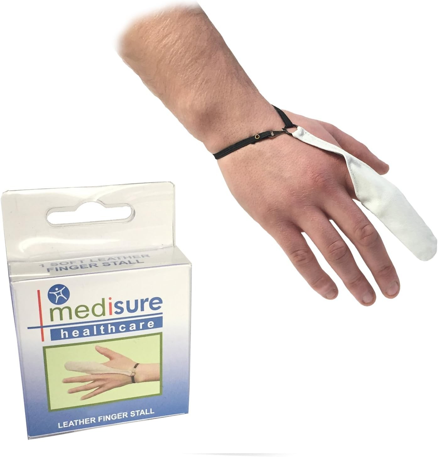 Medisure Medium Finger Stall Leather