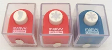 Marvy Uchida Small Craft Punch Lot Of 3 Foot & 2 Snowflakes
