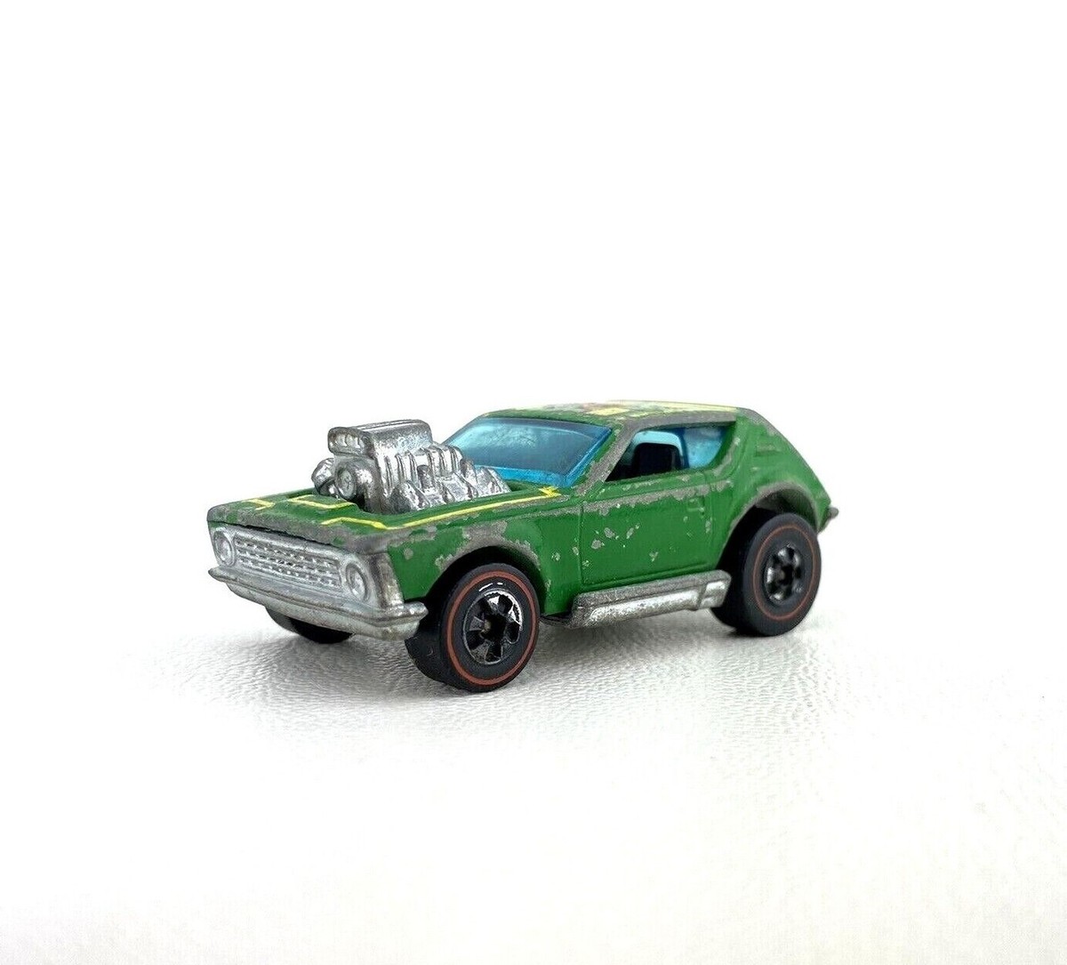 1974製　Hot Wheels GREMLIN GRINDER Hot Wheels Redline Gremlin Grinder 1974 Green Hong Kong