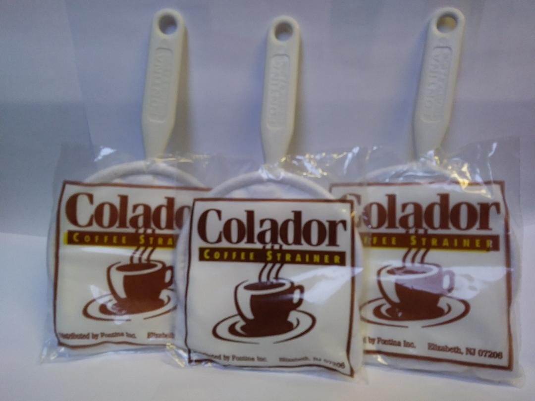 3-Pack Reusable Cloth Coffee Strainer for Perfect Brews