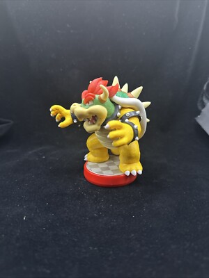 Nintendo Amiibo Super Mario Series Bowser Red Base 7150