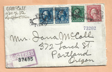 FIRST FLIGHT GULFPORT MISS TO PORTLAND OREG  / NEW ORLEANS DEC 1917