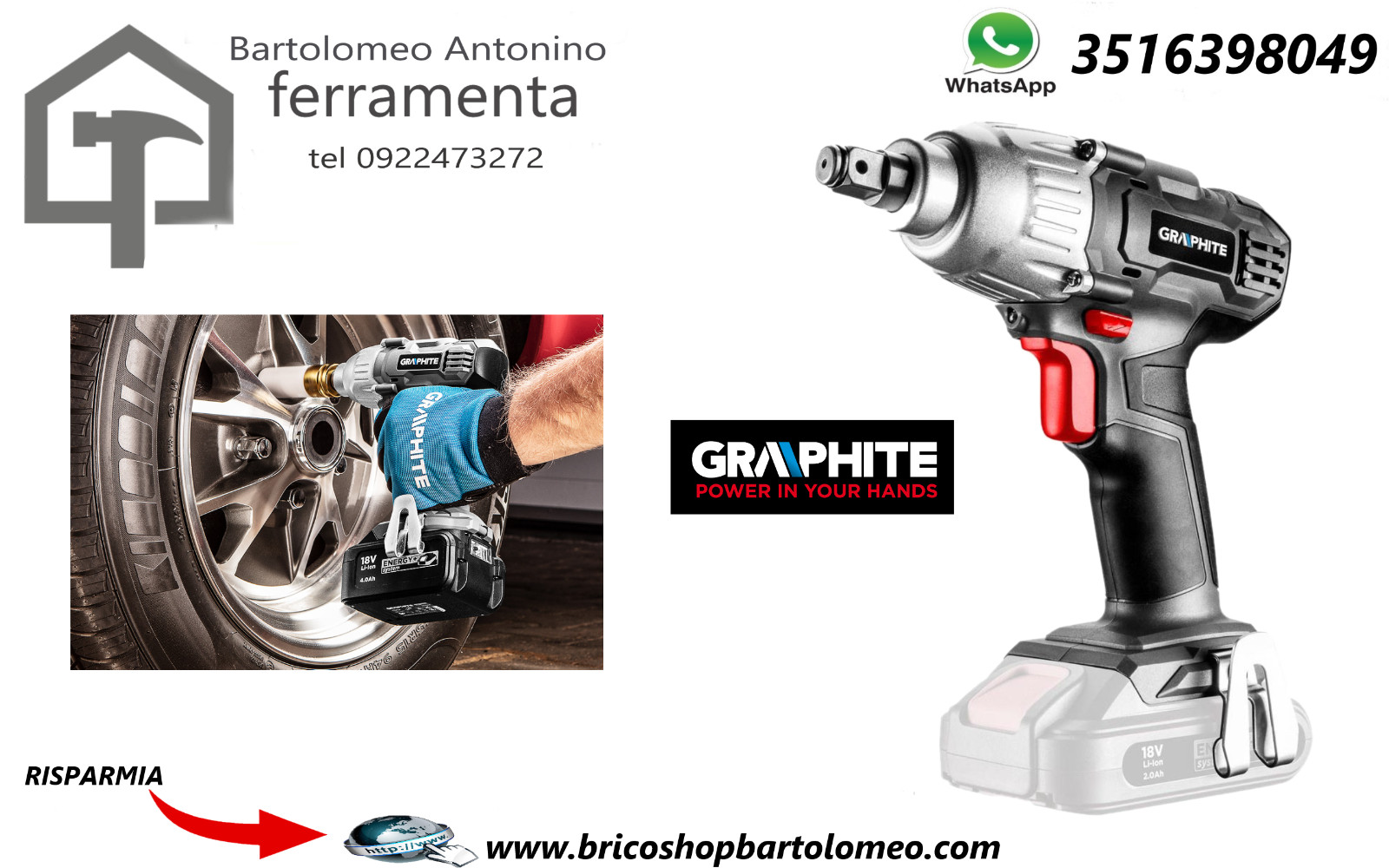 Graphite 58G018 18V Energy+: L'Avvitatore per Ogni Emergenza House