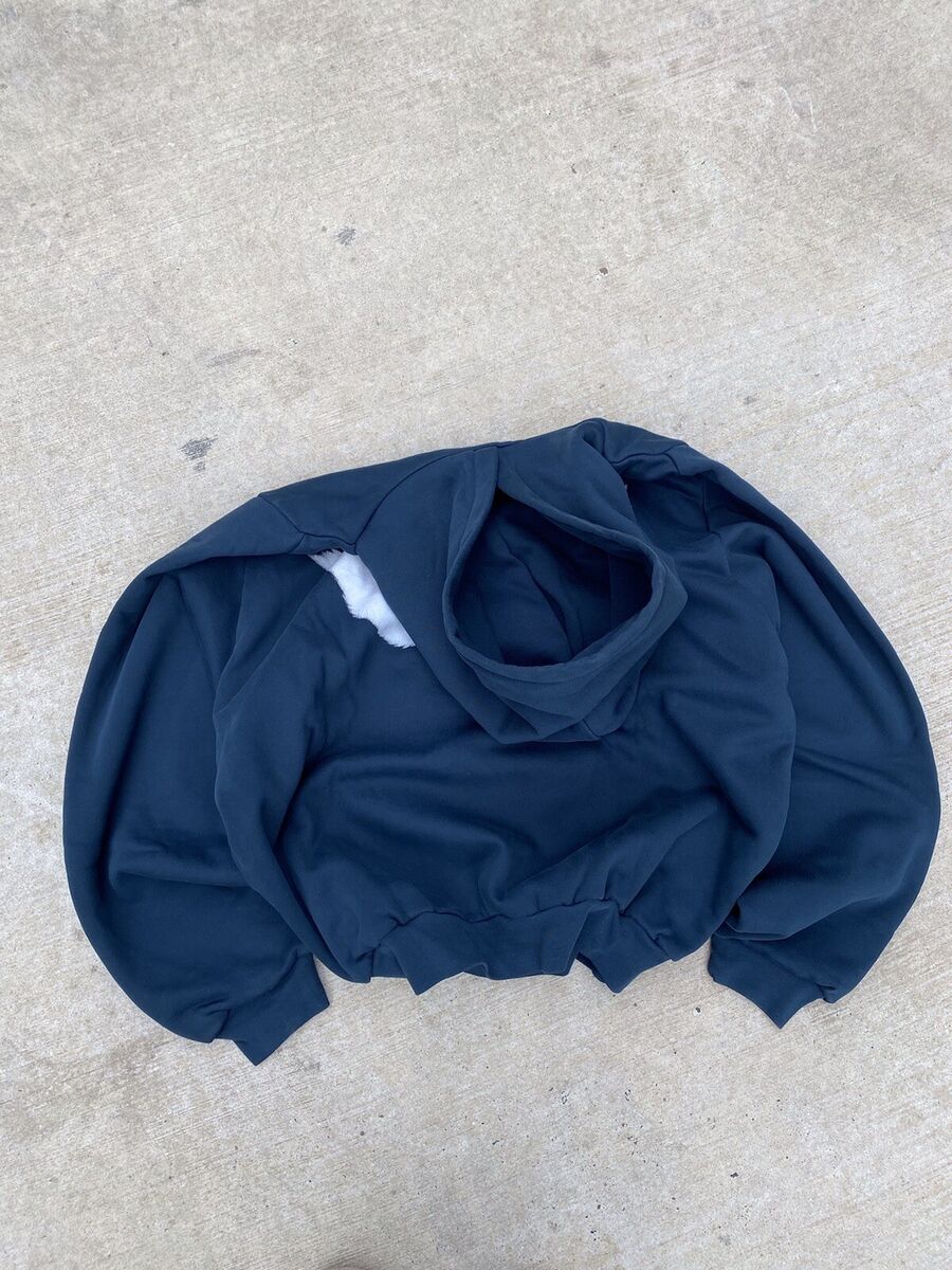 Yeezy Gap Dove Shrunken Hoodie by Balenciaga