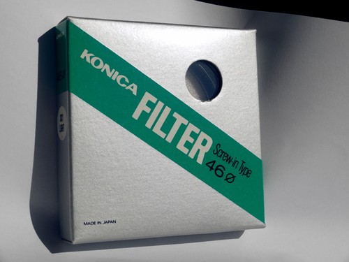 Vintage Konica Konishiroku 46ϕ 46mm Skylight Sky Light Screw-In Lens Filter New - Picture 14 of 14