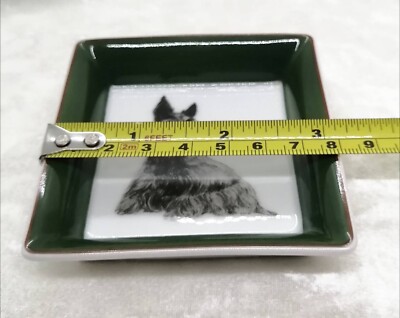 Hermes Paris mini Tray west highland scottish terrier Dog