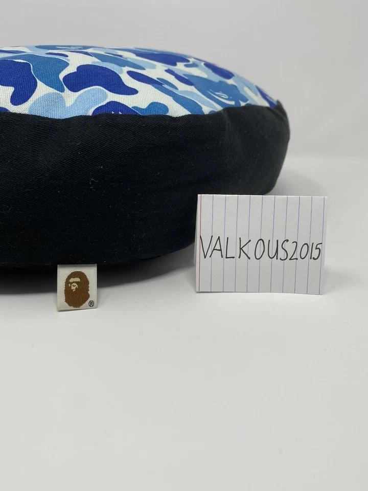 *RARO* Cojín cabeza mono baño BAPE ABC azul SS17 100 % auténtico Foto 3 de 4