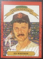 1989 Donruss Diamond Kings Ed Whitson