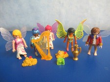Viele Feen Fairies Harfe Märchen Magic Figuren 5142 6848 Schloss Playmobil 3393