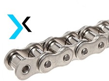 VA Rollenkette aus Edelstahl METERST&Uuml;CKE !!! Antriebskette Kette 06 B1 bis 16 B1