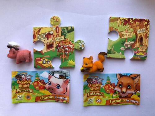 CUCCIOLI CERCA AMICI FATTORIA FULL SET 12 FIGURES 3D - PREZIOSI COLLECTION 2009 - Picture 5 of 6