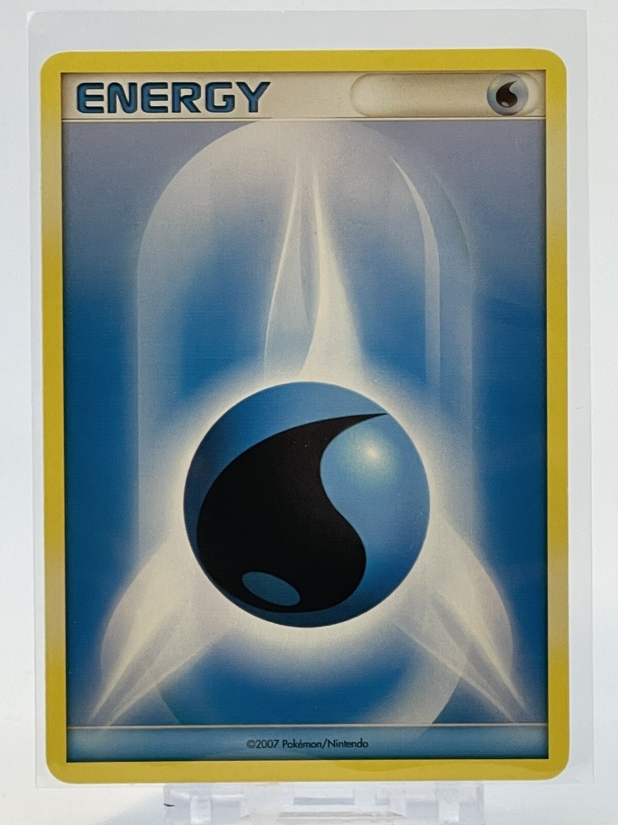 water energy card pokemon Basic Lot - Scarlet & Violet Prevent all effects of attacks from your opponents Pokmon done to the Water Pokmon this card is attached to 2007 Pokmon Basic Water Energy