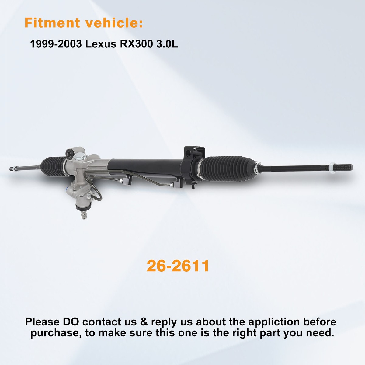 For 1999-2003 Lexus RX300 3.0L Power Steering Rack And Pinion