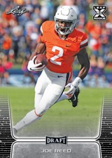 50) JOE REED Virginia Cavaliers 2020 Leaf Draft Football RC LOT