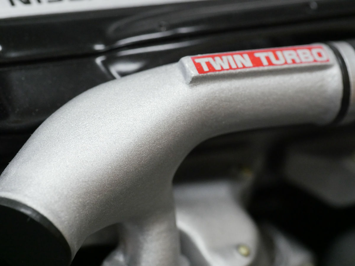 NISSAN SKYLINE GTR R33 RB26DETT 2.6L TURBO ENGINE 1/6 SCALE