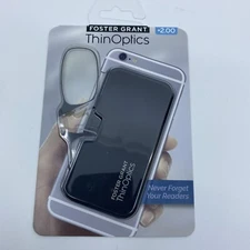 ThinOptics Secure Fit Armless Ultralight Reading Glasses +2.00