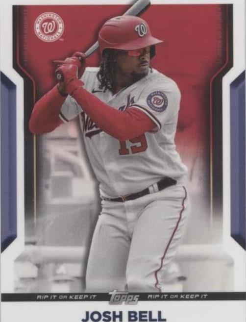 2021 Topps Rip - Josh Bell #28 - 1 of 1