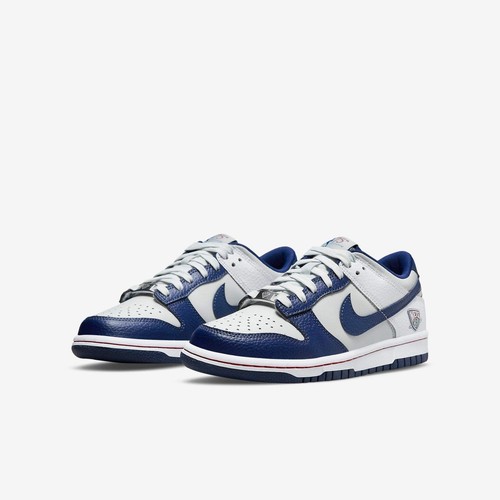 (GS) Nike Dunk Low x NBA '75th Anniversary Brooklyn Nets' (2021) DO6288-001 Snea - Picture 3 of 9