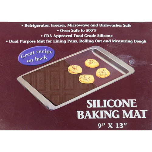 Hershey's Silicone Bakeware Dual Purpose Silicone Baking Mat 9" x 13" New Sealed - Picture 3 of 6