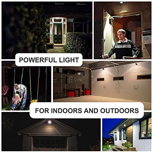 Outdoor LED Security Lights Outdoor Motion Sensor Deter Intruders 360