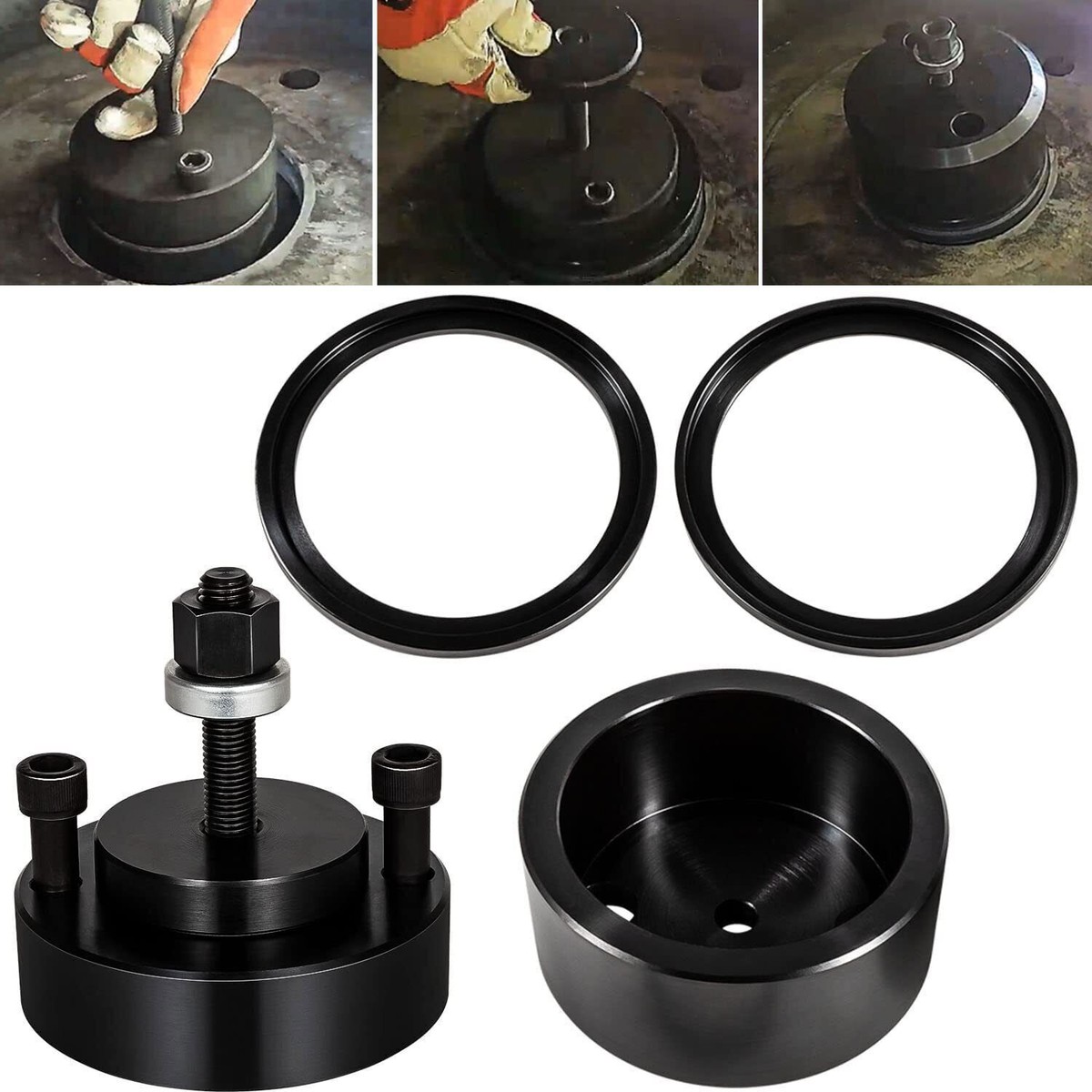 Detroit Diesel Series 60 & 2-Cycle 92 Engine Crankshaft Seal Installer Tool - OEM J-35686-B Replacement - View #6