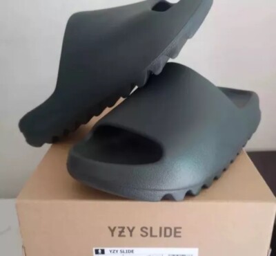 ADIDAS YEEZY Dark ONYX SLIDE - ID5103 - Size 11 Mens - Ready to