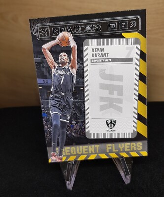 Panini 2021-22 Hoops - Kevin Durant #15 - Frequent Flyers - Brooklyn Nets