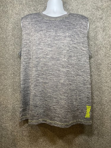 Tapout Mens XL Grey Athletic Sleeveless Tank Top Work Out Muscle Shirt - Bild 1 von 12