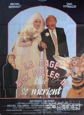 LA CAGE AUX FOLLES 3 - GAY / HOMOSEXUAL - ORIGINAL LARGE FRENCH MOVIE POSTER