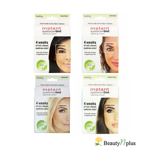 Godefroy Instant Eyebrow Tint 4 Weeks - 3 Application kit (5 Colors) - Picture 3 of 6