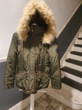 Tom Tailor Hooded Water Repellent Jacket Size Womens Uk M