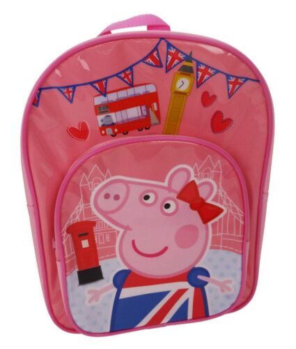 PEPPA PIG GEORGE PIG 3D NURSERY BACKPACK SCHOOL BAG BOYS GIRLS TRAVEL RUCKSACK - Picture 5 of 6