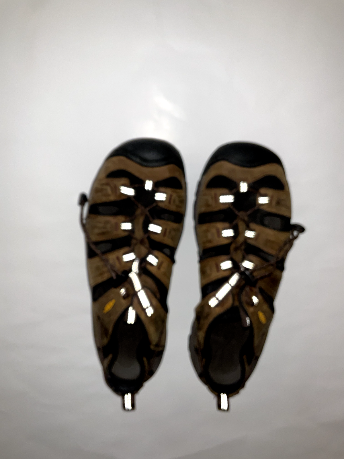 Sandali Keen Targhee III da uomo 12 in pelle marrone escursionismo sentieri sport acquatici #1022427