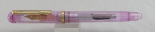 Penna stilografica dimostratrice Pilot Crystal viola e oro con convertitore CON-20 - Nuova - Foto 4 di 6