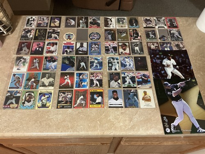 #ad #ad FRANK THOMAS : INSERT ODDBALL LOT SHARP AND ALL DIFFERENT 15 INSERTS $41.11