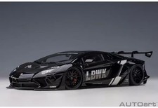 1/18 Diecast Liberty Walk LB Works Lamborghini Aventador LBWK Black Carbon