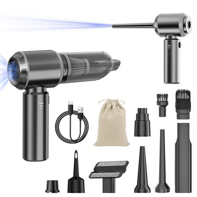 20000Pa Car Vacuum Cleaner High Power, Cordless Mini Vacuum Air Duster for Ca...