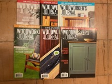 Woodworkers Journal Magazine Lot of 6 - 2023