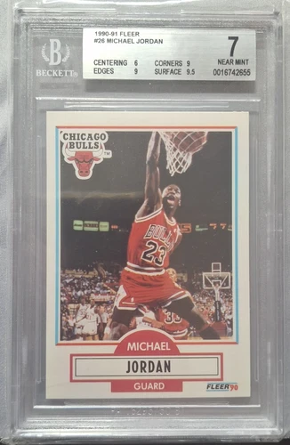 Jordan 1990 Fleer Jordan #26